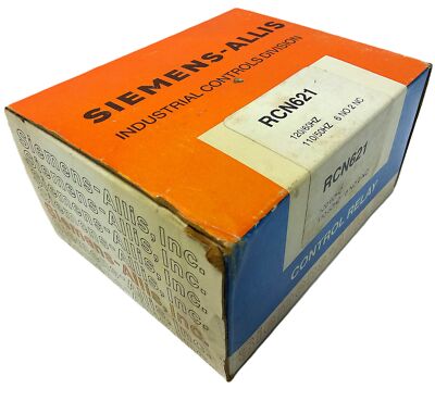 Siemens-Allis RCN621 110/120 V AC Industrial Control Relay