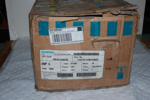 Siemens 1LE21211CB314AA3 ELECTRIC MOTOR