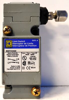 Square D 9007C54GD Limit Switch