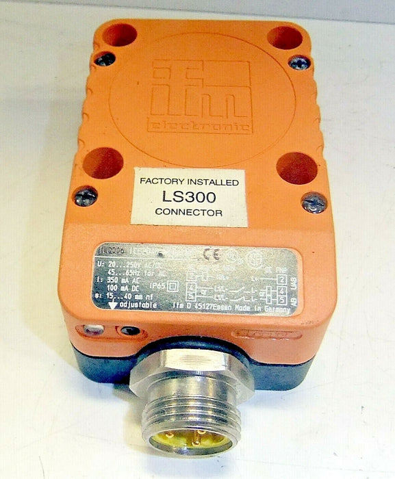 IFM EfectorInductive Sensor ICE2040-FBOA/LS300L