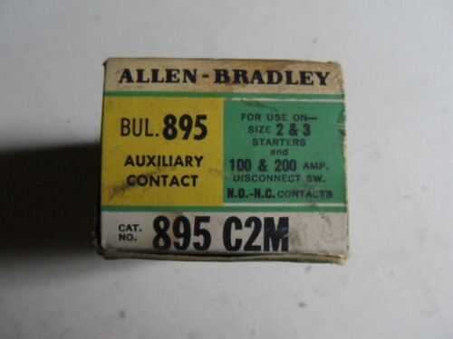 Allen-Bradley 895-C2M Auxiliary Contact