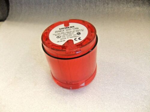 Siemens 8WD4 300-1AB Stack Light Steady RED