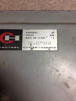 Cutler-Hammer 4144H341 Safety Switch