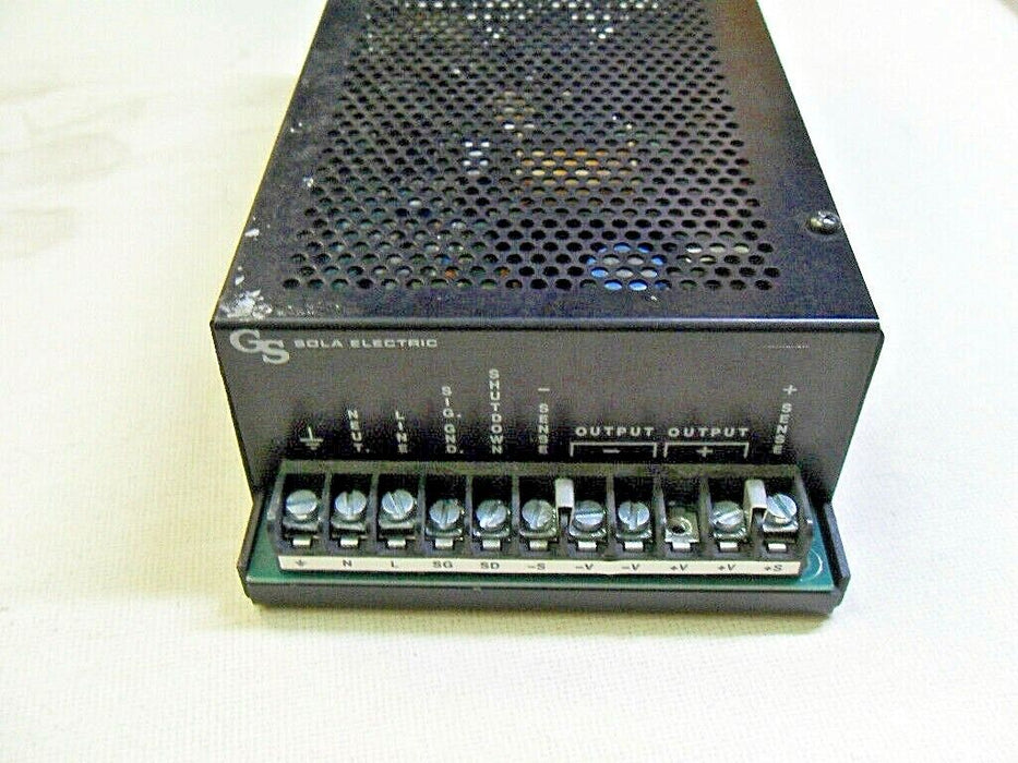 1 POWER SUPPLY SOLA ELECTRIC 86-24-262