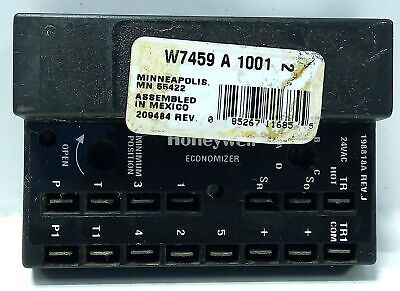 Honeywell W7459A1001 Solid State Economizer Module for Enthalpy Sensor