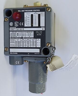 Allen-Bradley 836T-T301JX15 Pressure Control