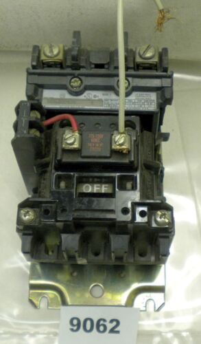 Allen-Bradley Contactor Size 1 509-BOD920 27A 600V
