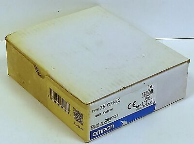 Omron ZE-Q21-2G 125-480 V AC/DC 15 A Roller Plunger Limit Switch
