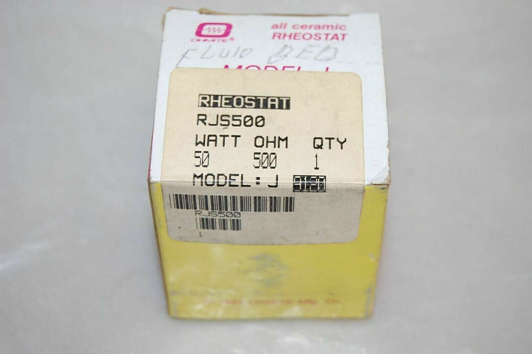 OHMITE RJS500 CERAMIC RHEOSTAT