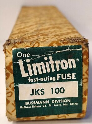Bussmann JKS-100 600 V AC 100 A Limitron Fast-Acting Fuse