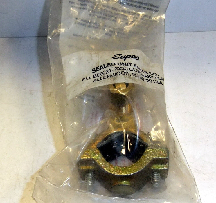 Supco Brass 3/8" Compression Shut Off Valve FTV34C