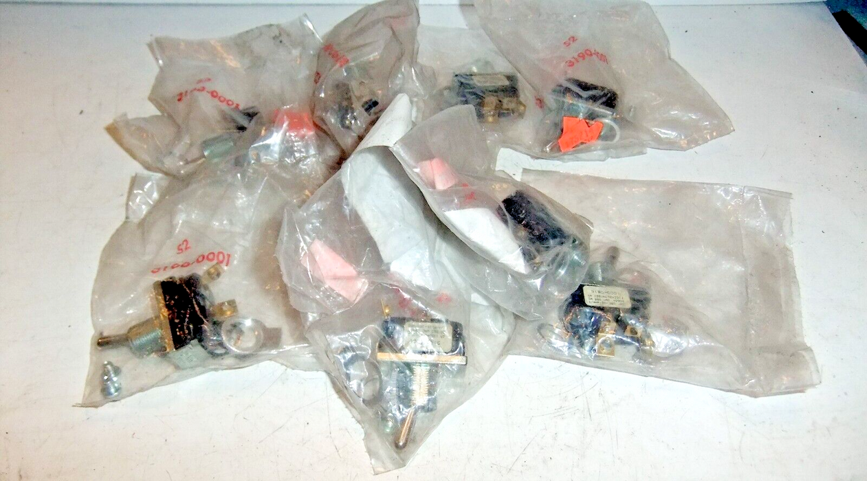 9 McGill Toggle Switches 3190-0001