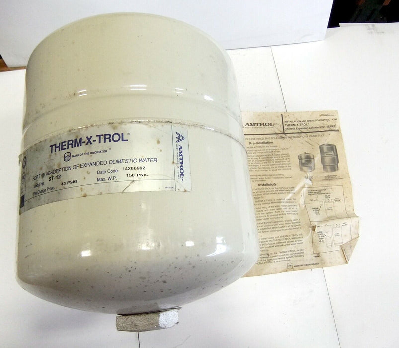 Amtrol Therm-X-Trol Thermal Expansion Absorber ST-12