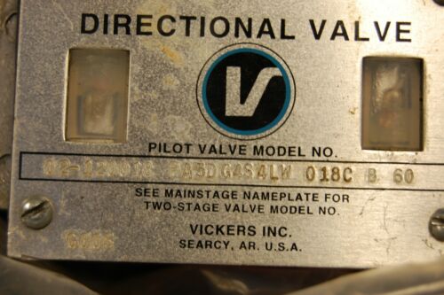 Vickers Valve PA5DG4S4LW 018C