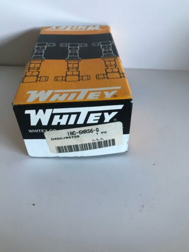 Whitey INC-6NRS6-G Valve