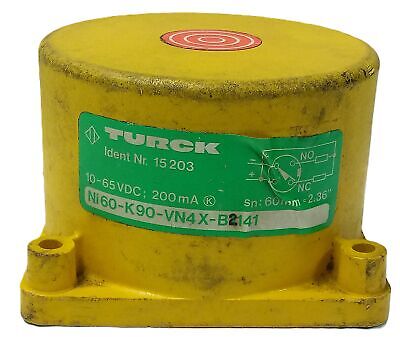 Turck NI60-K90-VN4X-B2141 15203 10-65 V DC Inductive Proximity Sensor