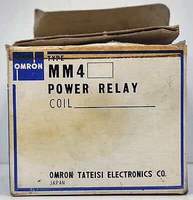 Omron MM4 Power Relay