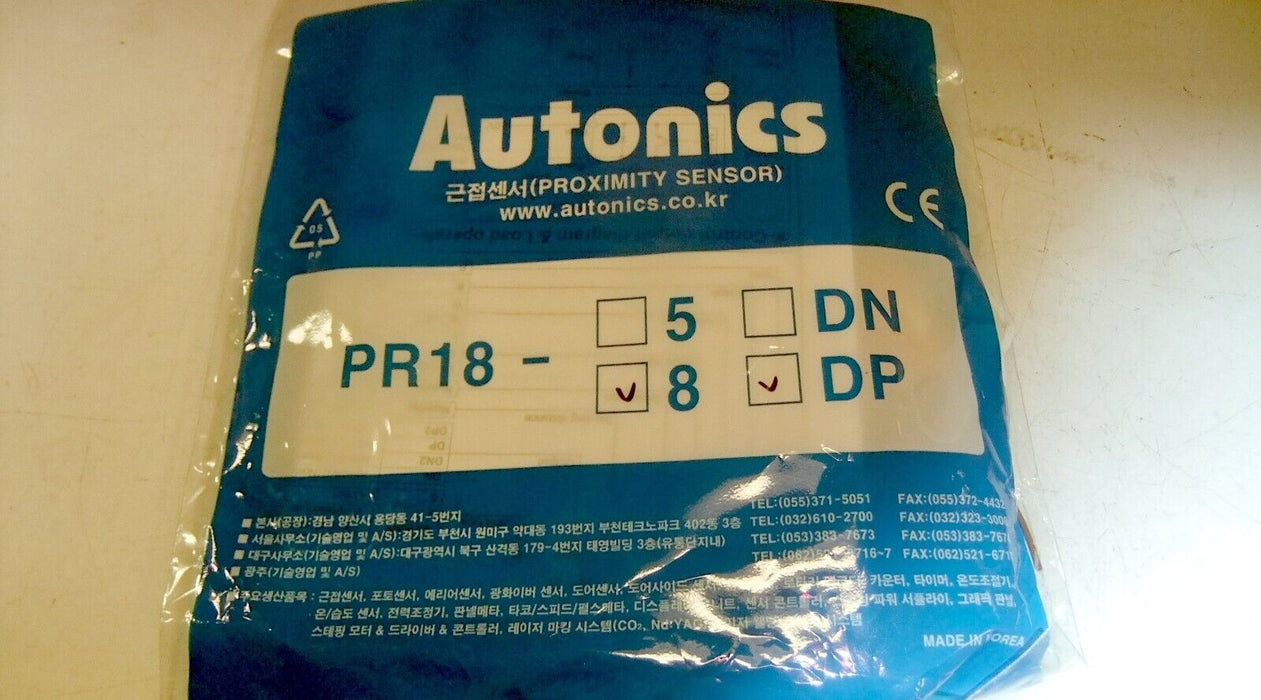 Autonics PR18-8DP Proximity Switch