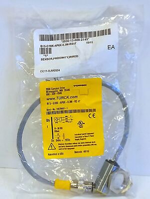 Turck BI5-G18K-AP6X-0.3M-RS-4T T4670481-1 10-30 V DC Inductive Proximity Sensor