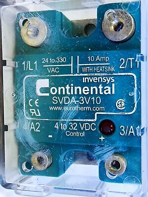 Continental Industries SVDA-3V10 Solid State Relay