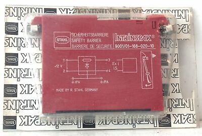 Stahl 9001/01-168-020-10 12 V Intrinspak Safety Barrier