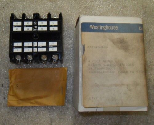 1 WESTINGHOUSE ARA40 4 POLE ADDER