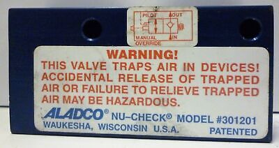 Aladco Inc 301201 Check Valve