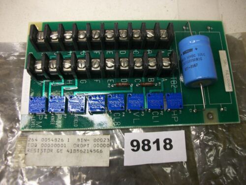 GE Resistor Board 41B8566834G1