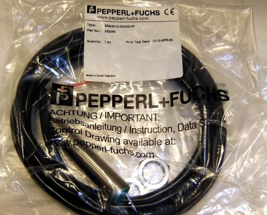 Pepperl 3RG-4012-0KA00-PF Inductive Proximity Sensor