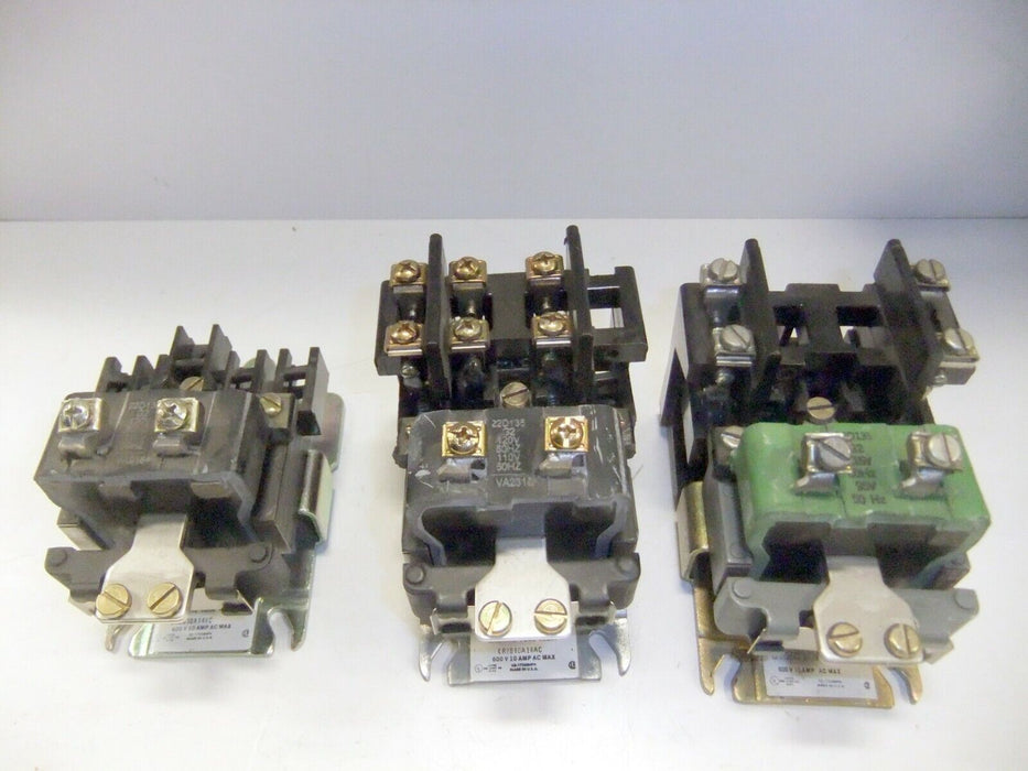 3 GE Contactors CR2810A14AC