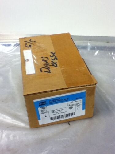 LOT OF 2 CROUSE-HINDS TB37 CONDUIT BODIES