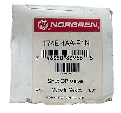 Norgren T74E-4AA-P1N 1/2" NPT 250 PSI Pneumatic Lockout Valve