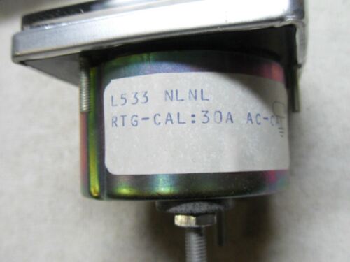 Canadian GE L533 NLNL Panel Meter 0-30A
