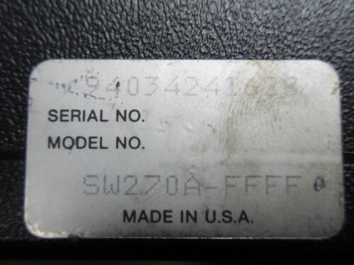 1 BLACK BOX SW270A-FFFF X SWITCH