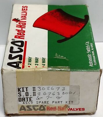 ASCO 302672 Solenoid Valve Rebuild Kit