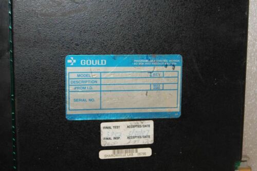Gould MODICON OUTPUT MODULE ANALOG 8CHANNEL 115VAC AS-B804-016