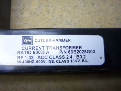 Cutler-Hammer Current Transformer 66B2028G03