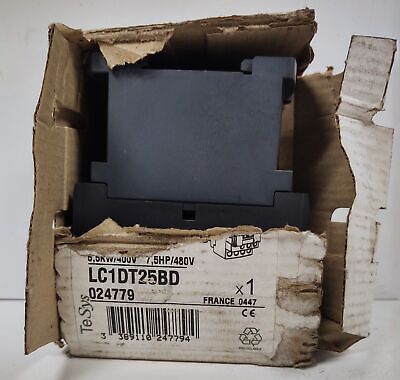 Telemecanique LC1DT25BD 440 V 25 A Contactor