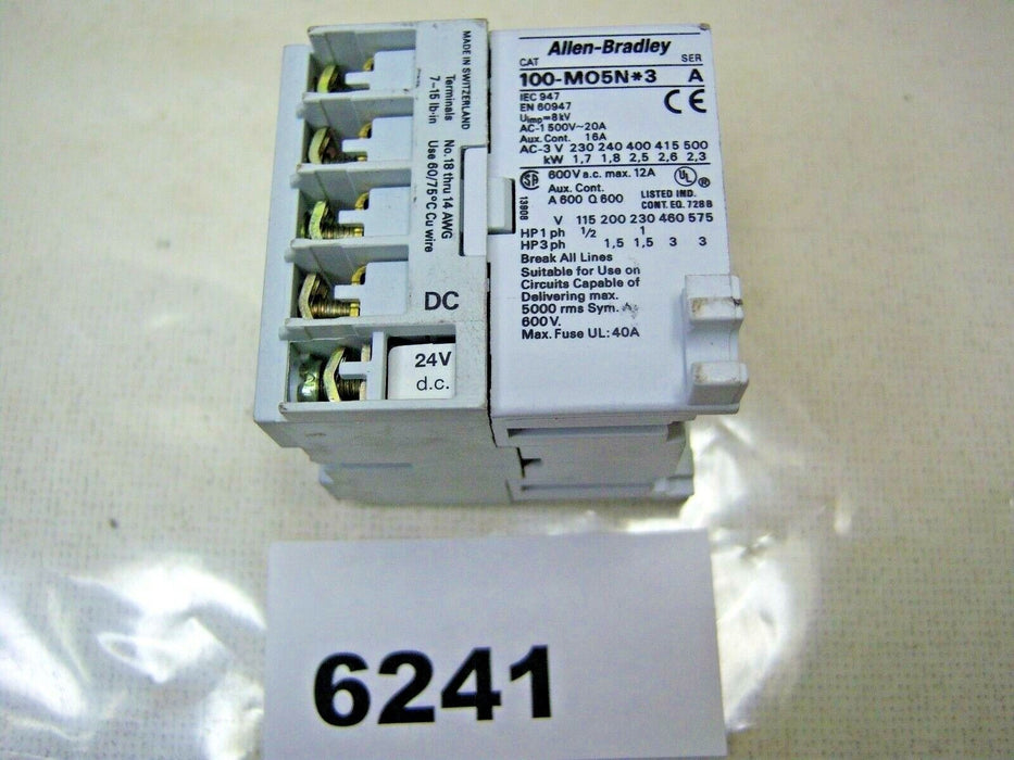 Allen-Bradley Contactor 16A 100-MO5N*3 24VDC