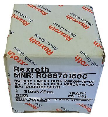 Rexroth KBRON-16-DD R066701600 Linear Bushing