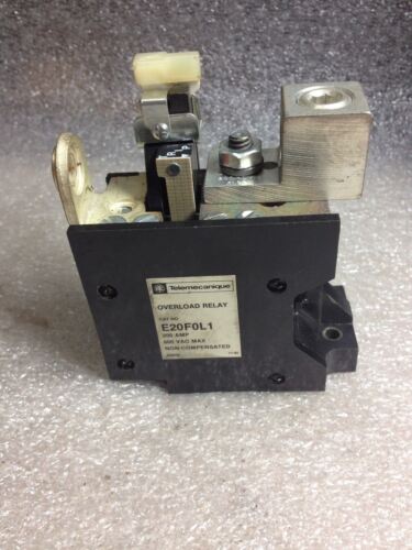 Telemecanique E20F0L1 Overload Relay