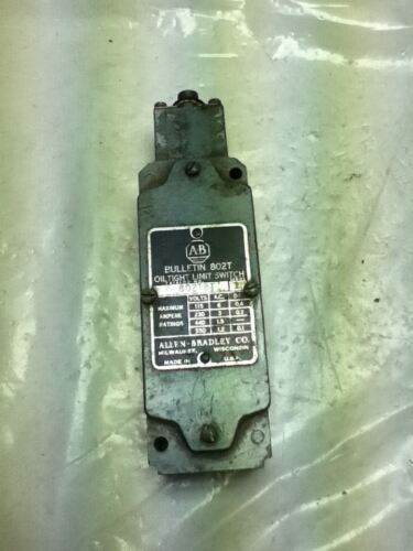 Allen-Bradley 802T-BT SERIES 1 LIMIT SWITCH- NO BOX