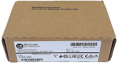 Allen-Bradley 1762-IA8 MicroLogix Ser A Rev C PLC Input Module