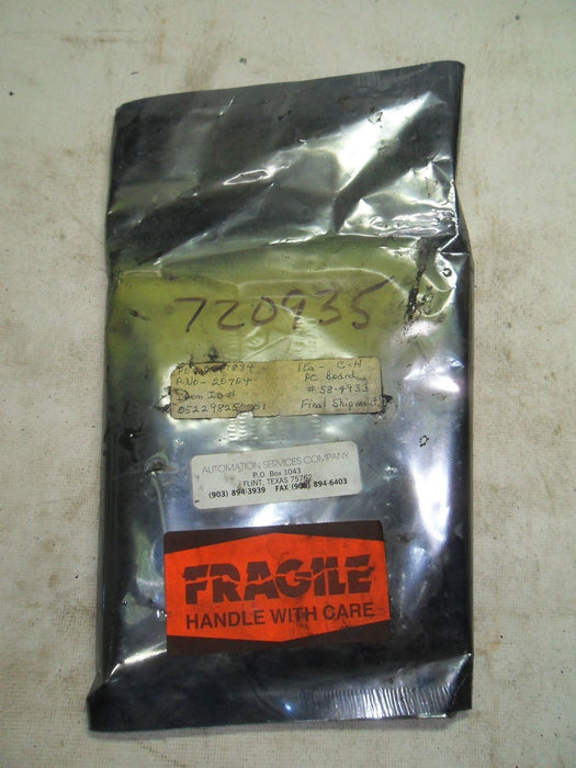 Cutler-Hammer 58-4933 Phase Control Board