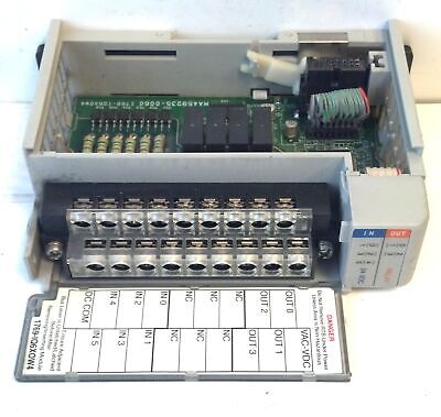 Allen-Bradley 1769-IQ6XOW4 Ser B Rev 1 F/W Rev 2.1 PLC Input/Output Module