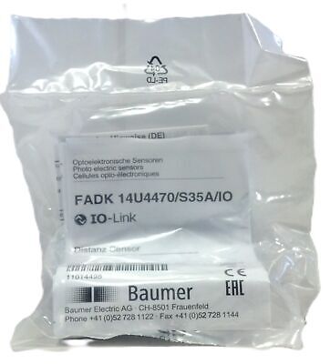 Baumer FADK 14U4470/S35A/IO IO-Link Distance Sensor