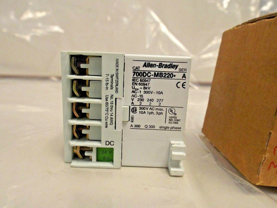 Allen-Bradley Control Relay 700DC-MB220D24S