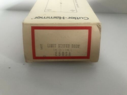 Cutler-Hammer E50SA Limit Switch Body