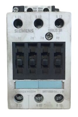 Siemens 3RT1033-1AK60 Non-Reversing Power Contactor