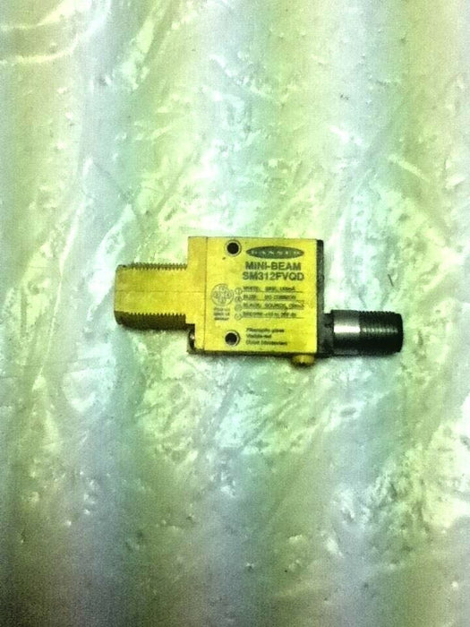 Banner Engineering SM312FVQD MINI-BEAM Photoelectric Sensor
